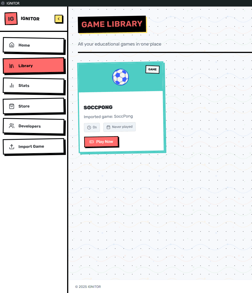 Game Library